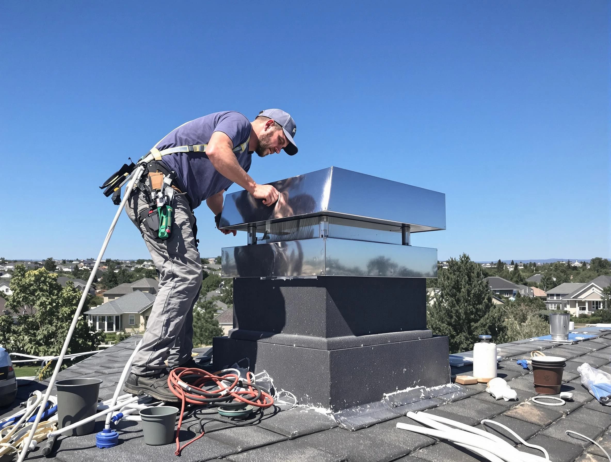 Chimney Cap Services service in North Druid Hills, GA